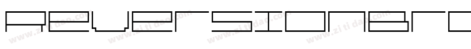 ReversionBroken Light字体转换
